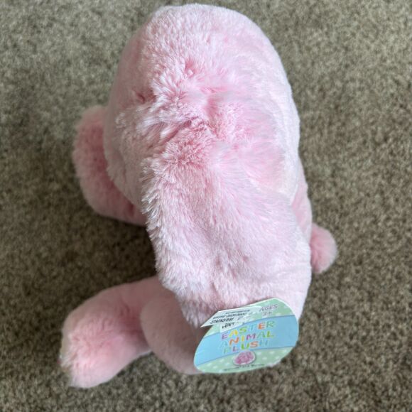 BEE HAPPY Soft Bonnie The Easter Bunny Plush Reverse Sequin Ears & Paws 10.5" - Picture 4 of 10